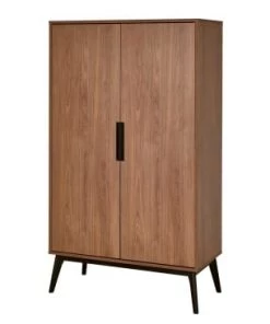 Nateo Concept Commodes Enfant Armoire 2 Portes Noyer