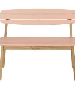 Maisons Du Monde Mobilier De Jardin Enfant Banc De Jardin Enfant En Bois D'acacia Rose