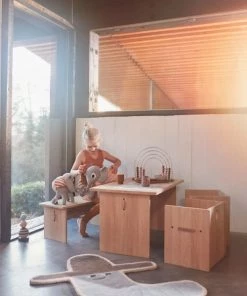 OYOY Living Design Fauteuils Et Poufs Enfant Banc En Bois H29x67x29cm -Commodes enfant Soldes 2022 banc en bois h29x67x29cm 3