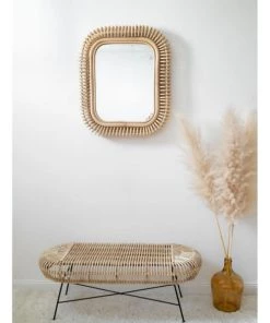 Saudara Collections Tables Et Chaises Enfant Banc Enfant Rotin Et Métal -Commodes enfant Soldes 2022 banc enfant rotin et metal 5