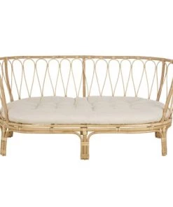 Maisons Du Monde Fauteuils Et Poufs Enfant Banquette 2 Places En Rotin