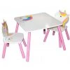 Wadiga Tables Et Chaises Enfant Bureau Avec Chaise Enfant Design Licorne Blanc -Commodes enfant Soldes 2022 bureau avec chaise enfant design licorne blanc