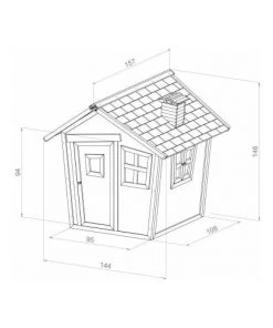 Axi Mobilier De Jardin Enfant Cabane Originale Pour Enfant En Bois Alice -Commodes enfant Soldes 2022 cabane originale pour enfant en bois alice 2