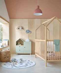 Maisons Du Monde Commodes Enfant Cabinet De Rangement 1 Porte 1 Niche 2 Tiroirs Vert -Commodes enfant Soldes 2022 cabinet de rangement 1 porte 1 niche 2 tiroirs vert 1000 13 24 225688 4