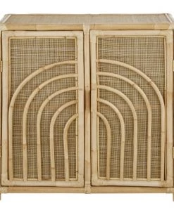 Maisons Du Monde Commodes Enfant Cabinet De Rangement 2 Portes Cannage En Rotin