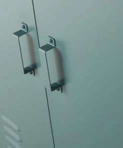 Maisons Du Monde Commodes Enfant Cabinet De Rangement 2 Portes En Métal Vert -Commodes enfant Soldes 2022 cabinet de rangement 2 portes en metal vert 1000 10 29 205931 5