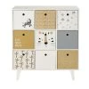 Maisons Du Monde Commodes Et Tables à Langer Cabinet De Rangement 9 Tiroirs Imprimé Savane -Commodes enfant Soldes 2022 cabinet de rangement 9 tiroirs imprime savane 1000 2 2 206314 1