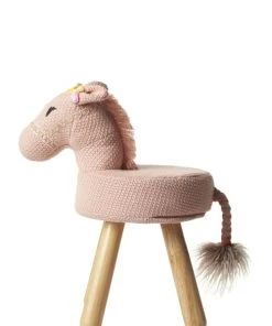 Crochetts Tables Et Chaises Enfant Chaise Artax 100% Coton Rose -Commodes enfant Soldes 2022 chaise artax 100 coton rose 2