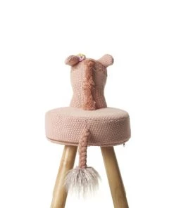 Crochetts Tables Et Chaises Enfant Chaise Artax 100% Coton Rose -Commodes enfant Soldes 2022 chaise artax 100 coton rose 4