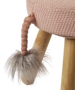 Crochetts Tables Et Chaises Enfant Chaise Artax 100% Coton Rose -Commodes enfant Soldes 2022 chaise artax 100 coton rose 5