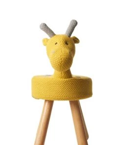 Crochetts Tables Et Chaises Enfant Chaise Berta 100% Coton Jaune