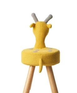 Crochetts Tables Et Chaises Enfant Chaise Berta 100% Coton Jaune -Commodes enfant Soldes 2022 chaise berta 100 coton jaune 4