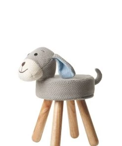 Crochetts Tables Et Chaises Enfant Chaise Billy 100% Coton Gris -Commodes enfant Soldes 2022 chaise billy 100 coton gris 2