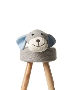 Crochetts Tables Et Chaises Enfant Chaise Billy 100% Coton Gris