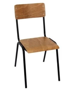 The Home Deco Factory Tables Et Chaises Enfant Chaise écolier Noir