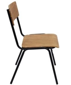 The Home Deco Factory Tables Et Chaises Enfant Chaise écolier Noir -Commodes enfant Soldes 2022 chaise ecolier noir 3