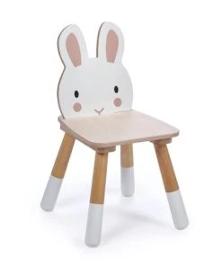 Tender Leaf Toys Tables Et Chaises Enfant Chaise Enfant Lapin En Bois