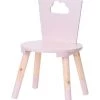 Wadiga Tables Et Chaises Enfant Chaise Enfant Rose Et Bois Nuage 32x32x50cm -Commodes enfant Soldes 2022 chaise enfant rose et bois nuage 32x32x50cm