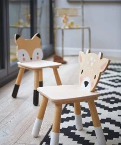 Tender Leaf Toys Tables Et Chaises Enfant Chaise Forêt Beige 30 X 30 X 48 Cm -Commodes enfant Soldes 2022 chaise foret beige 30 x 30 x 48 cm 2