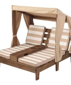 Mobilier De Jardin Enfant Chaise Longue Double Beige KidKraft