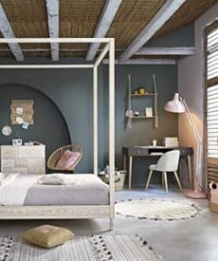 Maisons Du Monde Fauteuils Et Poufs Enfant Chaise Vintage Grise Motifs étoiles Et Bouleau -Commodes enfant Soldes 2022 chaise vintage grise motifs etoiles et bouleau 1000 6 21 159347 14