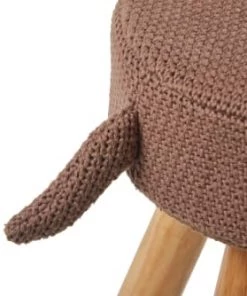 Crochetts Tables Et Chaises Enfant Chaise Yogui 100% Coton Marron -Commodes enfant Soldes 2022 chaise yogui 100 coton marron 5