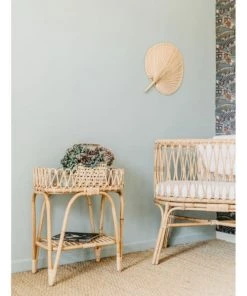 Saudara Collections Tables Et Chaises Enfant Chevet / Table D'appoint En Rotin Naturel - Plateau Fantaisie -Commodes enfant Soldes 2022 chevet table d appoint en rotin naturel plateau fantaisie 1