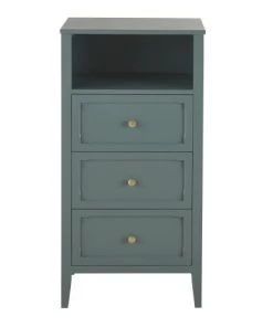 Maisons Du Monde Commodes Enfant Chiffonnier 3 Tiroirs Vert Foncé