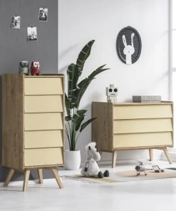 Vox Commodes Enfant Chiffonnier Naturel Beige -Commodes enfant Soldes 2022 chiffonnier naturel beige 2