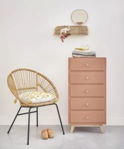 Maisons Du Monde Commodes Enfant Chiffonnier Vintage 5 Tiroirs Terracotta -Commodes enfant Soldes 2022 chiffonnier vintage 5 tiroirs terracotta 1000 6 1 205944 5