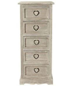 Maisons Du Monde Petits Meubles De Rangement Colonne De Rangement Grisée Effet Vieilli