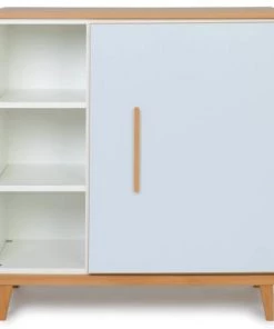 Wookids Commodes Enfant Commode 1 Porte Bleu Ciel