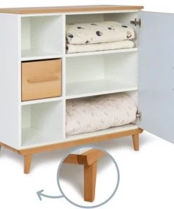 Wookids Commodes Enfant Commode 1 Porte Bleu Ciel -Commodes enfant Soldes 2022 commode 1 porte bleu ciel 4