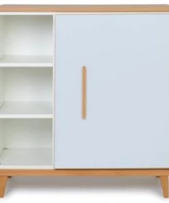 Wookids Commodes Enfant Commode 1 Porte Manhattan Gris -Commodes enfant Soldes 2022 commode 1 porte bleu ciel 8