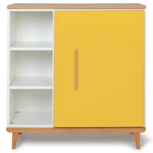 Wookids Commodes Enfant Commode 1 Porte Jaune Soleil 3 Wookids Commodes Enfant Commode 1 Porte Jaune Soleil