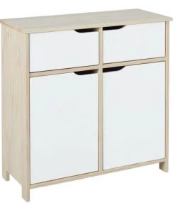 Altobuy Commodes Enfant Commode 2 Portes 2 Tiroirs