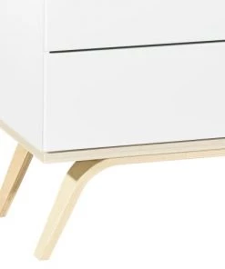 Sauthon Commodes Enfant Commode 3 Tiroirs 95x115x51cm En Bois Blanc -Commodes enfant Soldes 2022 commode 3 tiroirs 95x115x51cm en bois blanc 1