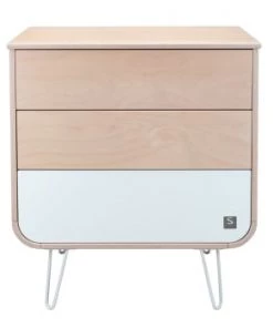 Sauthon Original Commodes Enfant Commode 3 Tiroirs 97x87x48cm En Bois Orange -Commodes enfant Soldes 2022 commode 3 tiroirs 97x87x48cm en bois blanc 6