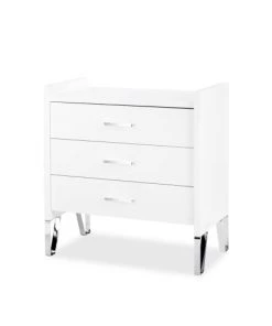 Little Sky By Klups Commodes Enfant Commode 3 Tiroirs Blanc