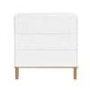 Bellamy Commodes Enfant Commode 3 Tiroirs Blanc Naturel -Commodes enfant Soldes 2022 commode 3 tiroirs blanc naturel