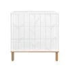Bellamy Commodes Enfant Commode 3 Tiroirs Blanc Naturel