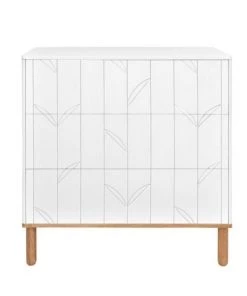 Bellamy Commodes Enfant Commode 3 Tiroirs Blanc Naturel