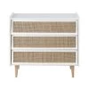 Maisons Du Monde Commodes Enfant Commode 3 Tiroirs Blanche Et Cannage En Rotin -Commodes enfant Soldes 2022 commode 3 tiroirs blanche et cannage en rotin 1000 0 0 206312 1