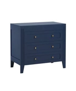Vox Commodes Enfant Commode 3 Tiroirs Bleu