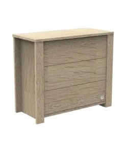 Sauthon Commodes Enfant Commode 3 Tiroirs Couleur Bois