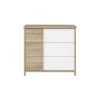 Calicosy Commodes Enfant Commode 3 Tiroirs Décor Bois Et Blanc Bébé - 95 X H91cm -Commodes enfant Soldes 2022 commode 3 tiroirs decor bois et blanc bebe 95 x h91cm