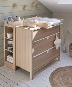 Galipette Commodes Enfant Commode 3 Tiroirs Naturel 9 Galipette Commodes Enfant Commode 3 Tiroirs Naturel -Commodes enfant Soldes 2022 commode 3 tiroirs naturel 1