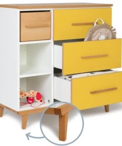 Wookids Commodes Enfant Commode 3 Tiroirsjaune Soleil 10 Wookids Commodes Enfant Commode 3 Tiroirsjaune Soleil -Commodes enfant Soldes 2022 commode 3 tiroirsjaune soleil 2