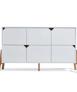 Bellamy Commodes Enfant Commode 6 Tiroirs Blanc -Commodes enfant Soldes 2022 commode 6 tiroirs blanc 3