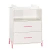 BabyPrice Commodes Enfant Commode à Langer 103x76x68cm En Bois Blanc -Commodes enfant Soldes 2022 commode a langer 103x76x68cm en bois blanc 4